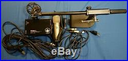 Sterling Audio ST66 Tube Condenser Microphone, Shockmount, & Desk Boom Mic Stand