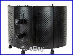 Studio Microphone Isolation Sound Absorber Foam Foldable Panel Shield Stand Mic