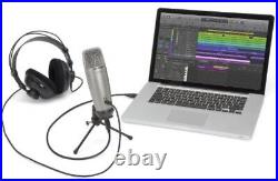 Studio USB Condenser Microphone HQ Sound on Computer Youtube Podcast Record Mic