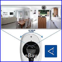 Swann Smart Wireless CCTV Camera 1080p HD Audio PIR Heat Motion Sensor 2 Pack