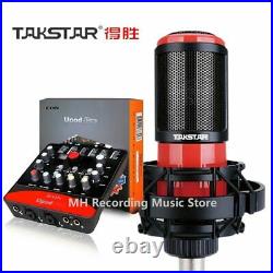 Takstar PC-K320 Microphone With ICON Upod Pro Sound Card And Audio Cable