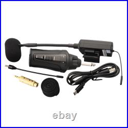 UHF Wireless Mic Set for Clarinet 48KHz Audio Sampling Mode Crisp Sound