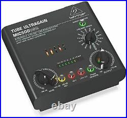 USB Audio Interface, Vacuum Tube Microphone Pre-, TUBE ULTRAGAIN MIC500 USB