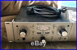 Universal Audio 710 Twin-Finity Tube Microphone Mic Preamp Excellent Condition
