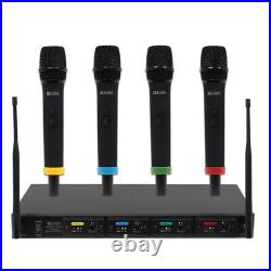 W AUDIO RM Quartet Handheld Wireless Microphone System