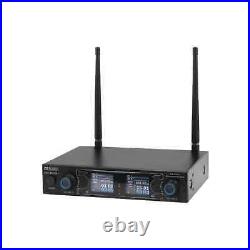 W Audio DM 800H Twin Wireless Handheld Microphone System UHF (863.0Mhz-865.0Mhz)