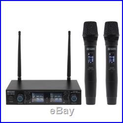 W Audio DM800H Twin Handheld UHF Mic System MIC78