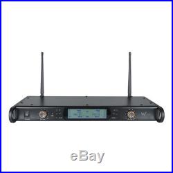 W Audio DTM-600 Dual UHF Beltpack CH38 Lapel Headset Radio Mic Wireless