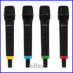 W Audio RM Quartet Handheld Radio Microphone System