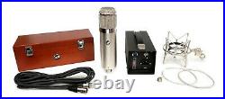 Warm Audio WA-47 U-47 style tube condenser mic withpwr supply/shockmount/box