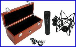 Warm Audio WA-87 Black FET Condenser Microphone Recording Studio Mic+Vocal Booth