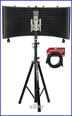 Warm Audio WA-87 FET Condenser Microphone Recording Studio Mic+Vocal Booth+Cable