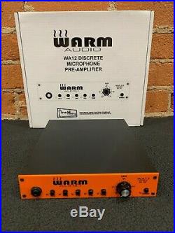Warm Audio WA12 Mic Microphone Pre Preamp NEW UNUSED