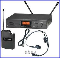 Wireless Headset Mic System with PRO8HECW, Channel 70 AUDIO TECHNICA