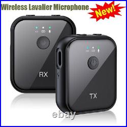 Wireless Microphone For iphone android Lavalier Audio Video Recording Mini Mic